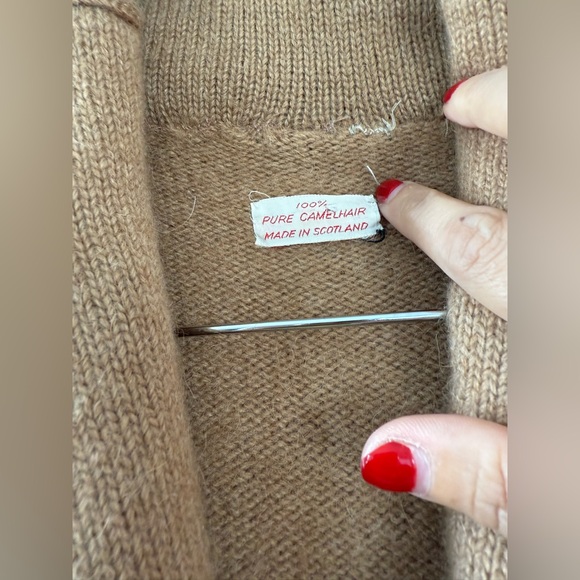 Camelhair top. Size M/L - Picture 6 of 7